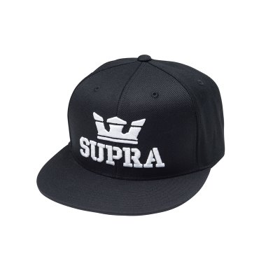 Supra Above Snap Hats Women's Caps Black / White | AU207694