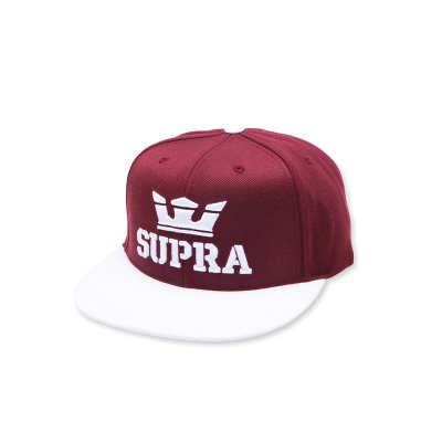 Supra Above Snap Hats Women's Caps Red / White | AU927642