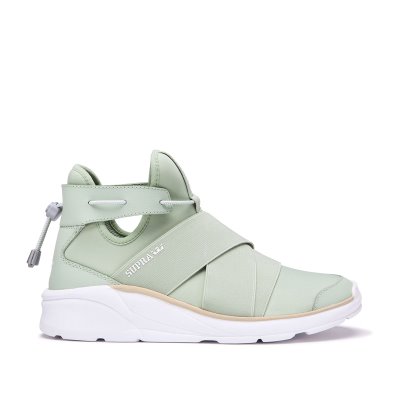 Supra Anevay Women's Sneakers Light Green | AU717210
