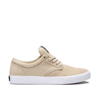 Supra Chino Men's Skate Shoes Beige | AU108633