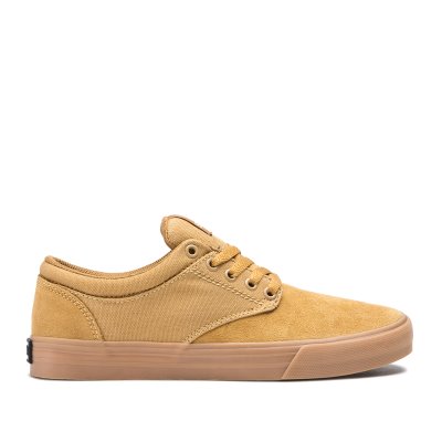 Supra Chino Women's Skate Shoes Brown | AU989306