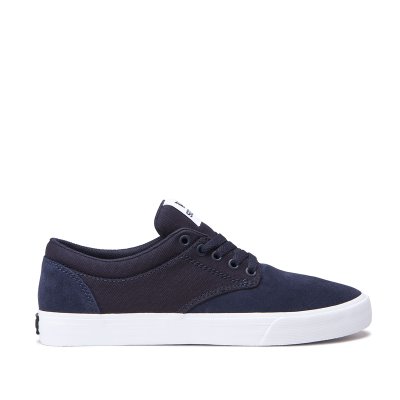 Supra Chino Women's Skate Shoes Navy | AU340579
