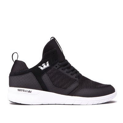 Supra High Tops Method Men's Shoes Black / Grey / White | AU578431