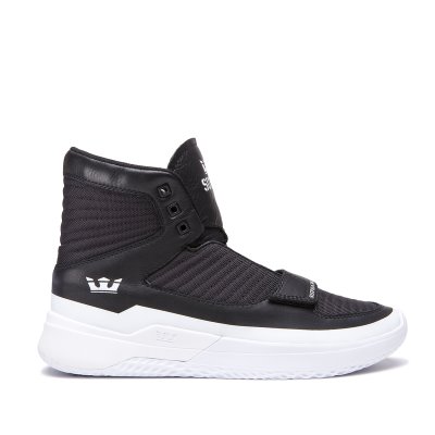 Supra High Tops Theory Women's Shoes Black | AU141881