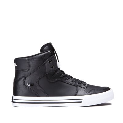 Supra High Tops Vaider Men's Shoes Black | AU613442