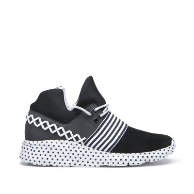 Supra Low Tops Catori Women's Shoes Black / White | AU936414