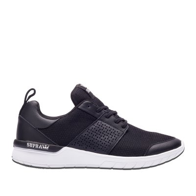 Supra Scissor Men's Running Shoes Black / White | AU059397