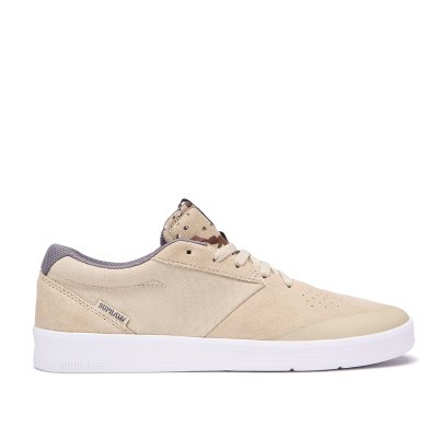 Supra Shifter Men's Skate Shoes Beige | AU264219
