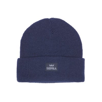 Supra Stacked Beanie Men's Caps Navy | AU374782